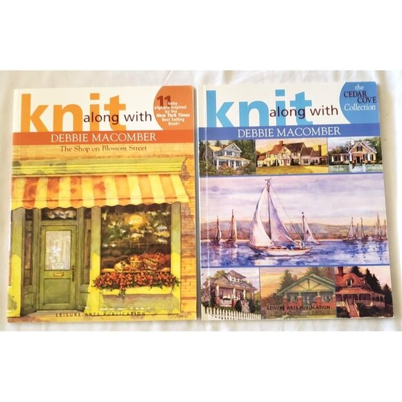 Debbie Macomber Other - Knit Along With Debbie Macomber Cedar Cove & Shop on Blossom Street  Book Lot
